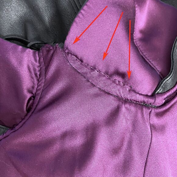 Kiki de Montparnasse Corset Effect Midi Dress Size 6 Black Lambskin Silk Lining - Picture 16 of 16